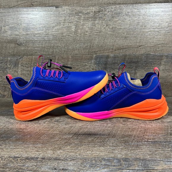 CLOVE Shoes - Clove Shoes Nebula Limited Edition Blue Orange Pink Nursing Sneakers Women 6.5